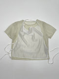 Fiona See-through Round Neck Blouse