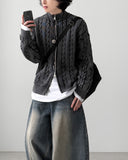 Twilly Pigment Knit Zip-Up