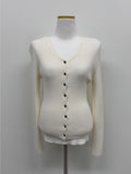 [SET] Ferral Ribbed Cardigan Sleeveless Set