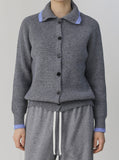 Color Matching Collar Signature Knit