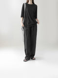 [Planning] Water wide banding pants