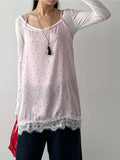 All Day Double V-Neck Long Sleeve T-Shirt