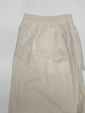 Cookie Button H-Line Long Skirt