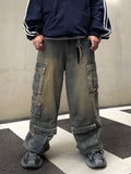 Unique Cargo Wide Denim