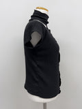 Pleated Tie-neck Short Sleeve T-shirt