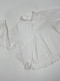 Peach Frill Loose-Fit Shirt