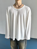 Module Basic Waffle U-neck Long Sleeve