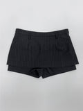 Flute Layered Skirt Pants