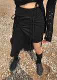 CHI WRAP STRING SKIRT