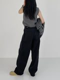 [unisex] Work Peach Bijo Wide Pants