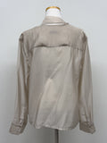 Naro V-Neck See-Through Blouse