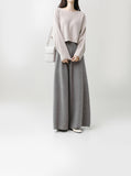 [Premium] Whole garment cashmere raglan knitwear
