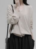 Eder V-neck Cashmere Cardigan