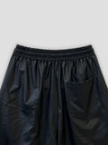 Vegan Leather Bermuda Banding