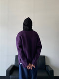 Wool Brush Mohair Balloon Knit