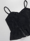 Velvet Bokashi Bustier