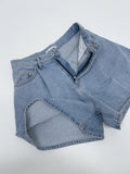 Culotte Wide Denim Shorts