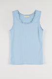 You shirring sleeveless