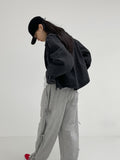 Ribbon Two-Way Wide Training Pants
