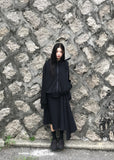 HIGHNECK CROP HOODIE ZIP-UP