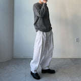 Diamond Fisherman Round Knit
