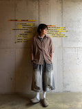 Raw Vintage Gray Tin Bermuda Denim