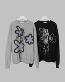 Spray brushed sweatshirt
