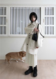 HANGE BUTTON MID COAT