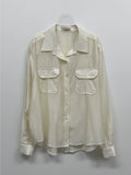Kazun Pocket Loose Fit Blouse