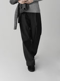 Herringbone Wide Slacks