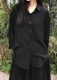 SHEER RELAXED SHIRT