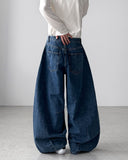 Euro Curved Wide Denim