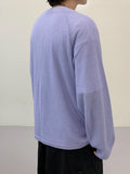 Gallery Waffle Long Sleeve Knit T-shirt