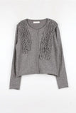 Rev Frill Knit Cardigan