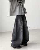 Kuma Lettering Balloon Denim