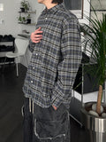 Dimension Over Check Shirt