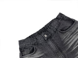 Hyke Black Bermuda Denim
