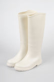 simple long rain boots