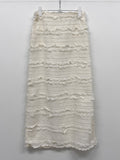 Bao Lace H-line Long Skirt