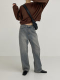 New Kaya Loose Fit Cropped Sweatshirt