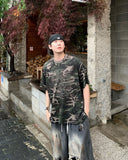 MOON Camo Short Sleeve T-Shirt