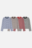 Lenny waffle crop long sleeve