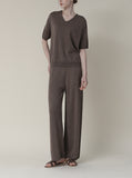 [Premium] Whole Garment Linen Wool Sophie Set-Up Pants