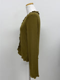 Collie V-Neck Cardigan T-Shirt