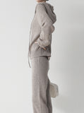 Lia Cash Hood Zip Up & Banding Jogger Setup