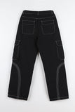 belt nylon cargo pants