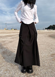 FORMED DRAPE SKIRT