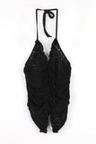 Vacation Ruffle Halter Sleeveless