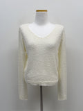 Tail Sheep V-Neck Loose Fit Knit