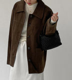 Rucker Suede Overfit Jacket
